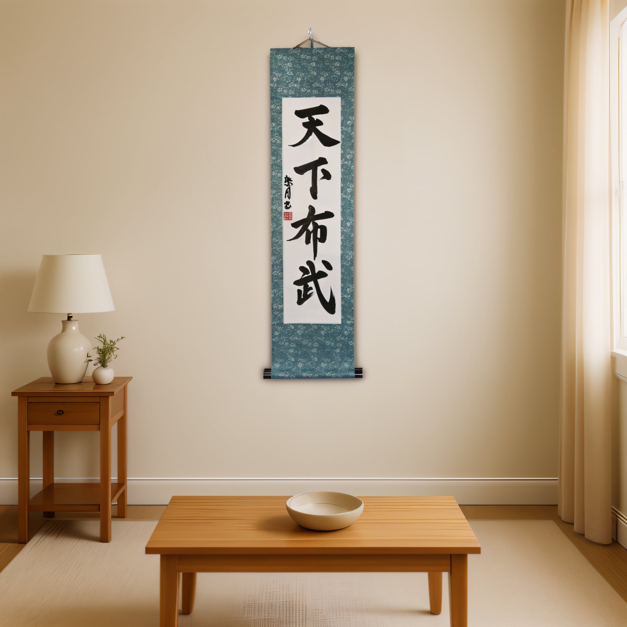 Wisdom and Strength to Unify Japan — 天下布武 (Tenka Fubu) by Luna